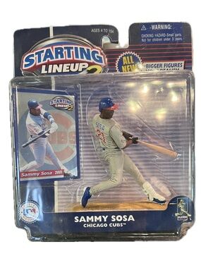 Starting Lineup Sammy Sosa Chicago Cubs Figure - Blue/White